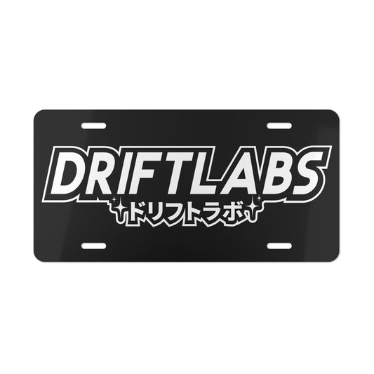 Drift Japan Black Vanity Plate